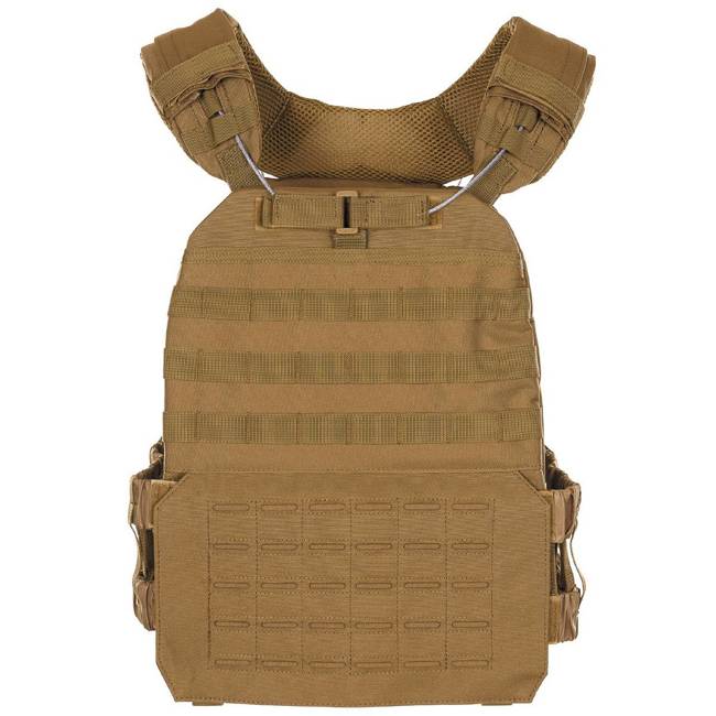 TACTICAL VEST - "LASER MOLLE" - MFH® - COYOTE TAN