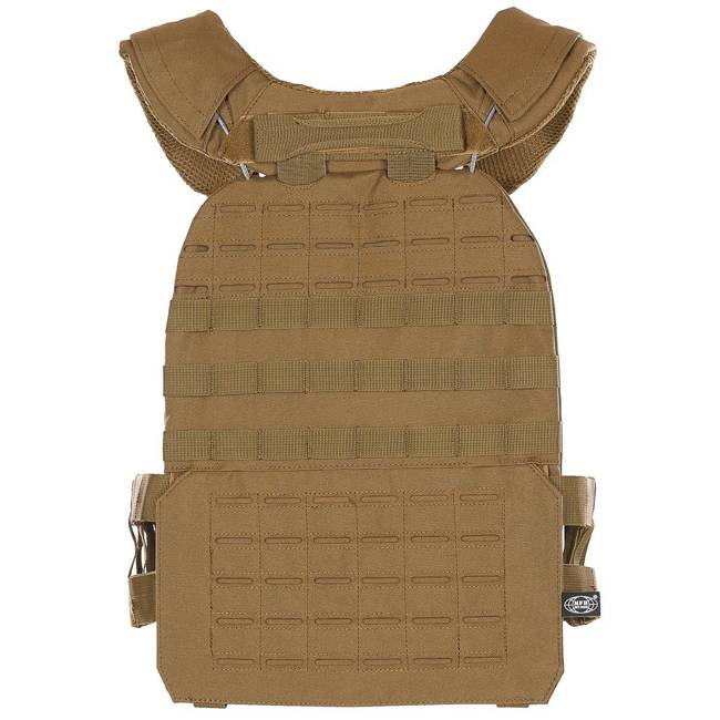 TACTICAL VEST - "LASER MOLLE" - MFH® - COYOTE TAN