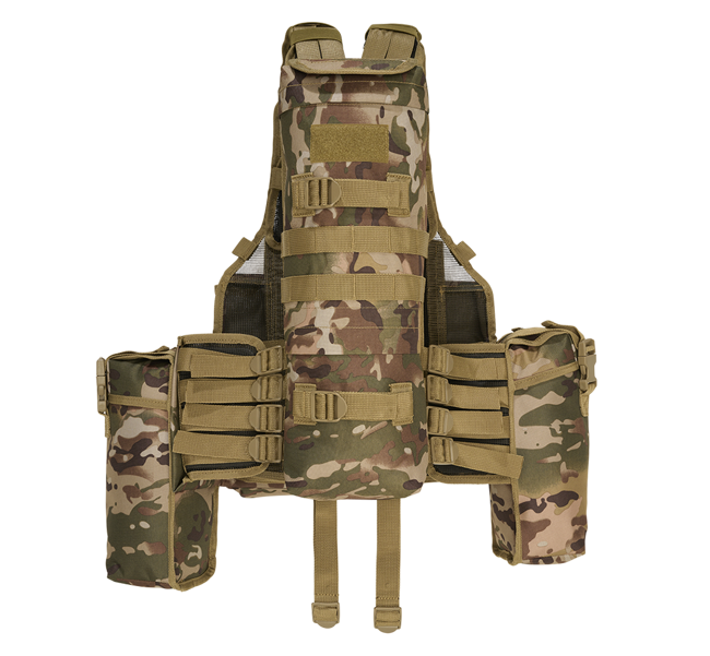 TACTICAL VEST - TACTICAL CAMO - BRANDIT