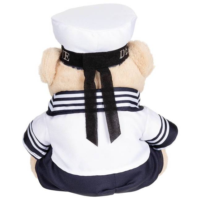 TEDDY BEAR "NAVY" - WITH SUIT AND HAT - 28 CM - MFH®