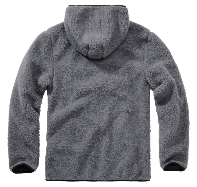 TEDDYFLEECE WORKER PULLOVER  - ANTHRACITE - BRANDIT