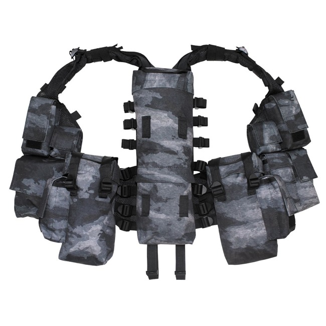 Tactical Vest, HDT camo grey, with various pockets