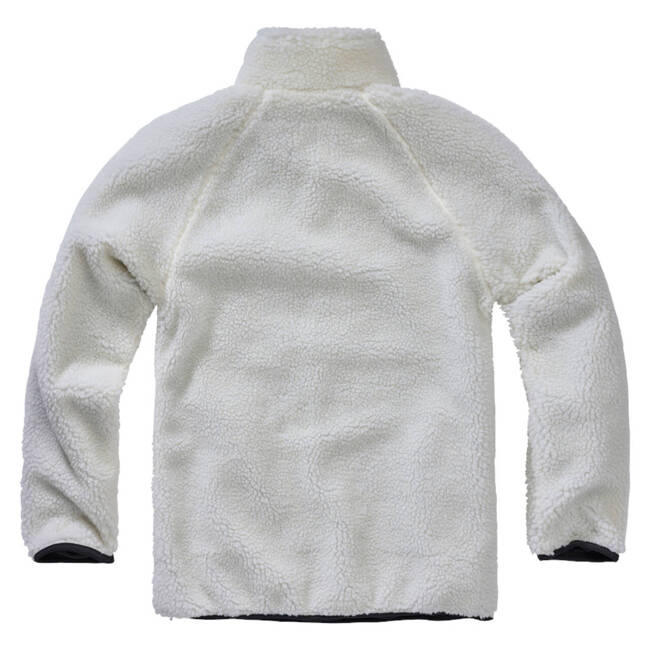 Teddyfleece Troyer Jumper - white - Brandit