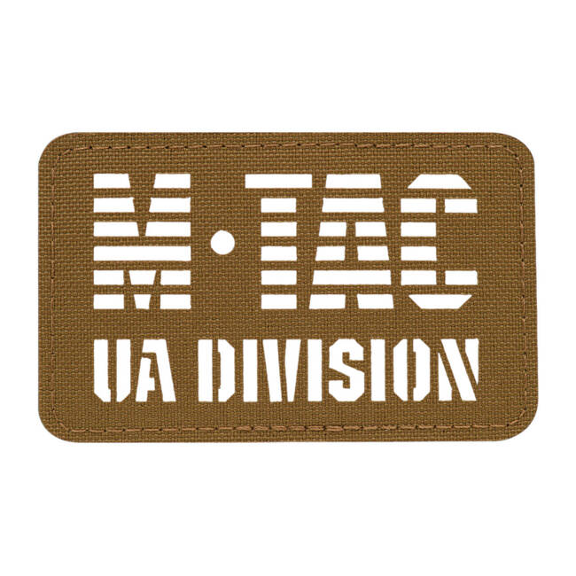 UA DIVISION END TO END LASER CUT PATCH - COYOTE - M-TAC