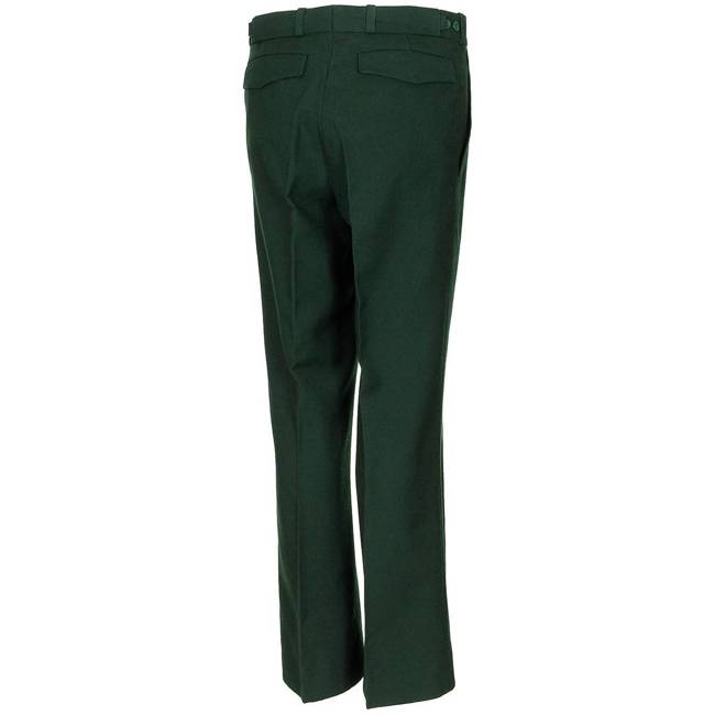 UNIFORM PANTS - GREEN - BELGIAN MILITARY SURPLUS - LIKE NEW