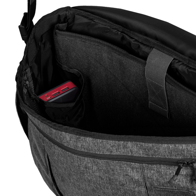 URBAN COURIER BAG® - MEDIUM - 9.5 L - Helikon-Tex® - BLACK-GREY MELANGE