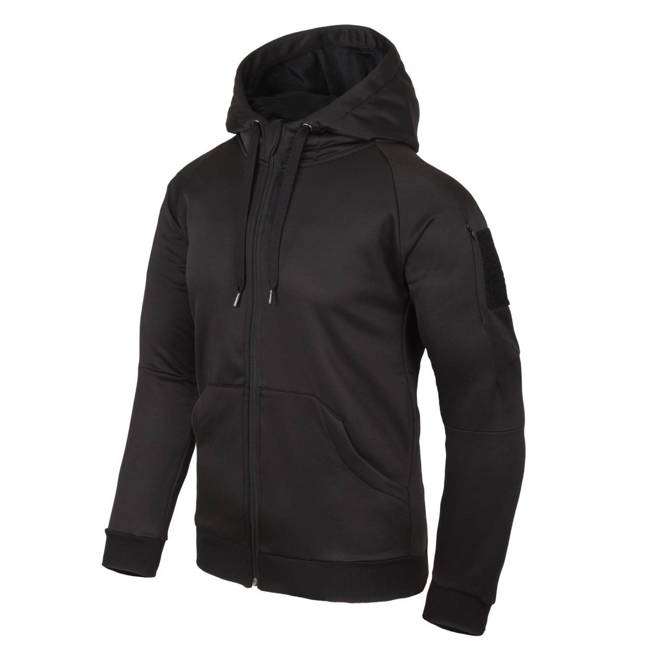 URBAN TACTICAL HOODIE (FULLZIP)® - BLACK - HELIKON