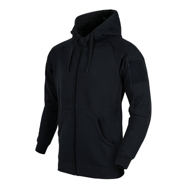 URBAN TACTICAL HOODIE LITE - FULLZIP - HELIKON®  - BLACK 