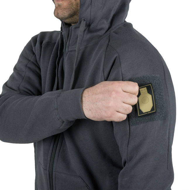 URBAN TACTICAL HOODIE LITE - FULLZIP - HELIKON®  - BLACK 