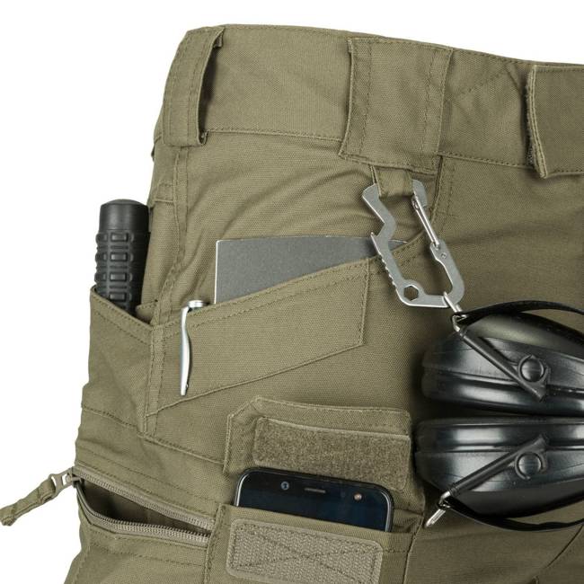 URBAN TACTICAL PANTS® - POLYCOTTON CANVAS - HELIKON® - KHAKI - SHORT