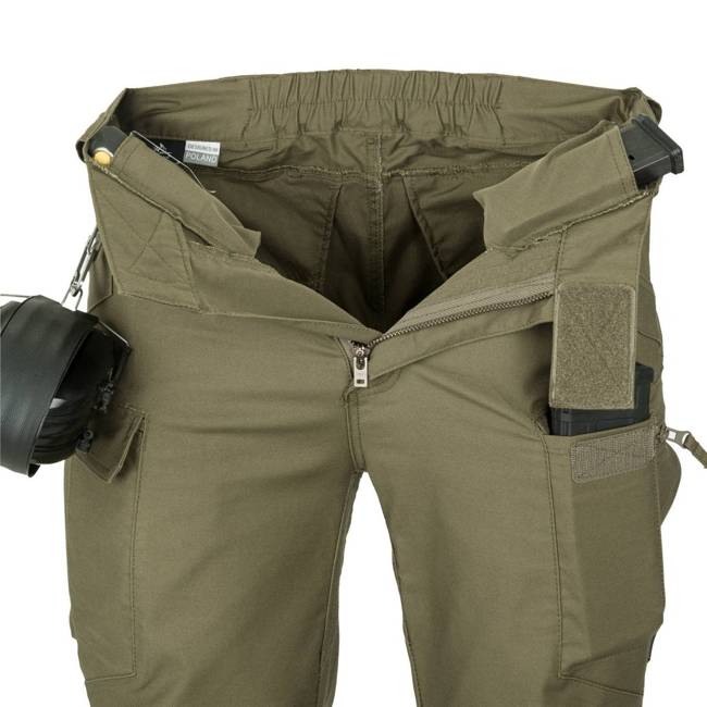 URBAN TACTICAL PANTS® - POLYCOTTON CANVAS - HELIKON® - KHAKI - SHORT