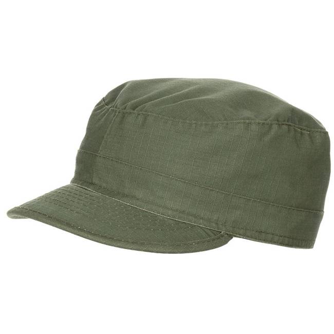 US BDU FIELD CAP - MFH® - OD GREEN STONEWASHED