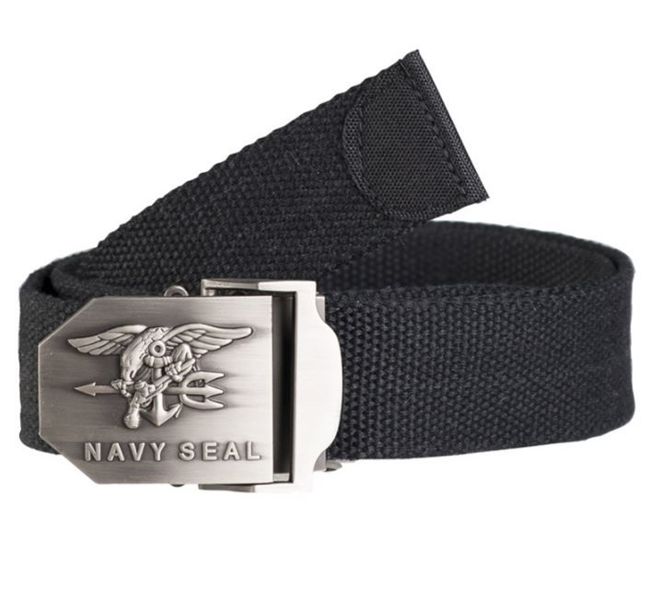 US Black NAVY SEAL BELT 38 MM