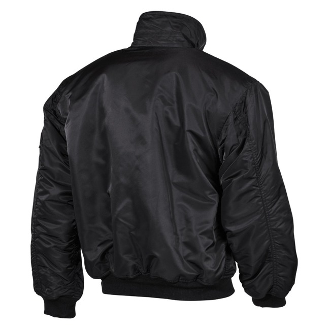 US CWU COLD WEATHER UNIFORM FLIGHT JACKET - MFH® - BLACK - LARGE SIZES