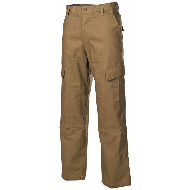 US FIELD PANTS - RIP-STOP - MFH® - COYOTE TAN