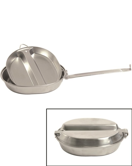 US STAINLESS STEEL 450GR. MESS KIT