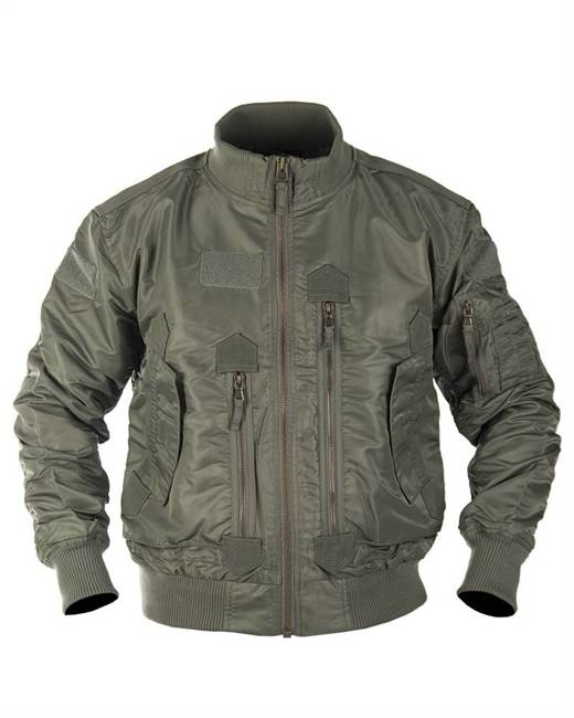 US TACTICAL FLIGHT JACKET - Mil-Tec® - OD (Olive Drab)