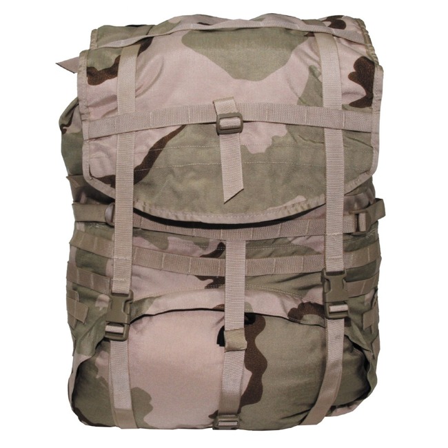 US backpack "Molle II light" , 3 c. des.orig, like new 60 cm, 42 cm, 25 cm