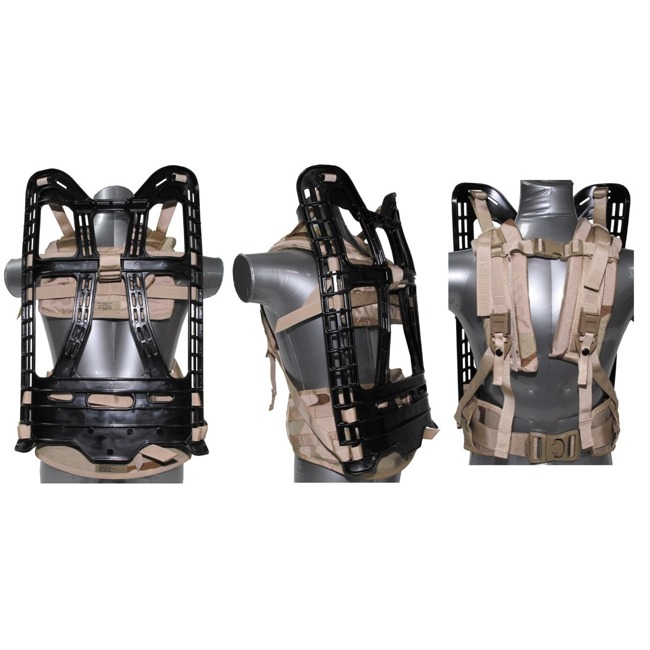 US backpack "Molle II light" , 3 c. des.orig, like new 60 cm, 42 cm, 25 cm