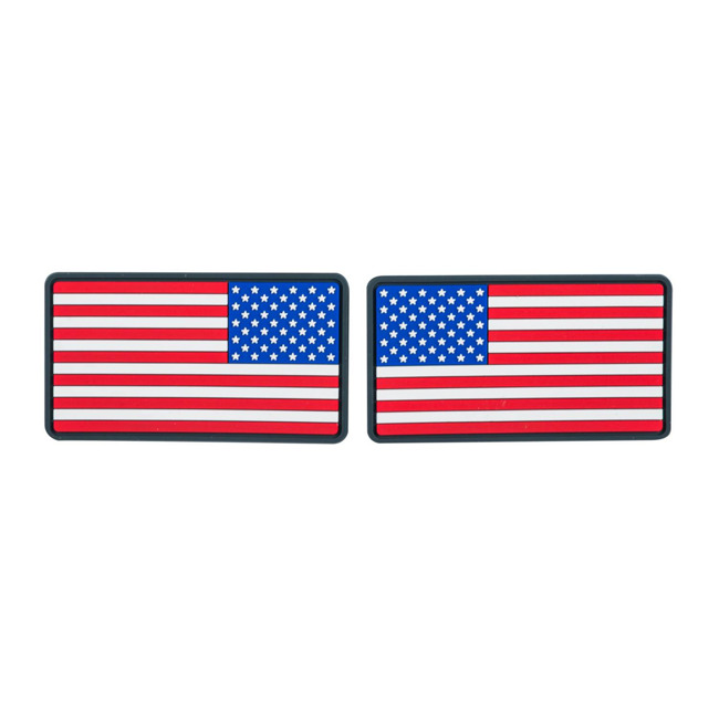 USA LARGE FLAG PATCH (SET - 2PCS.) - PVC