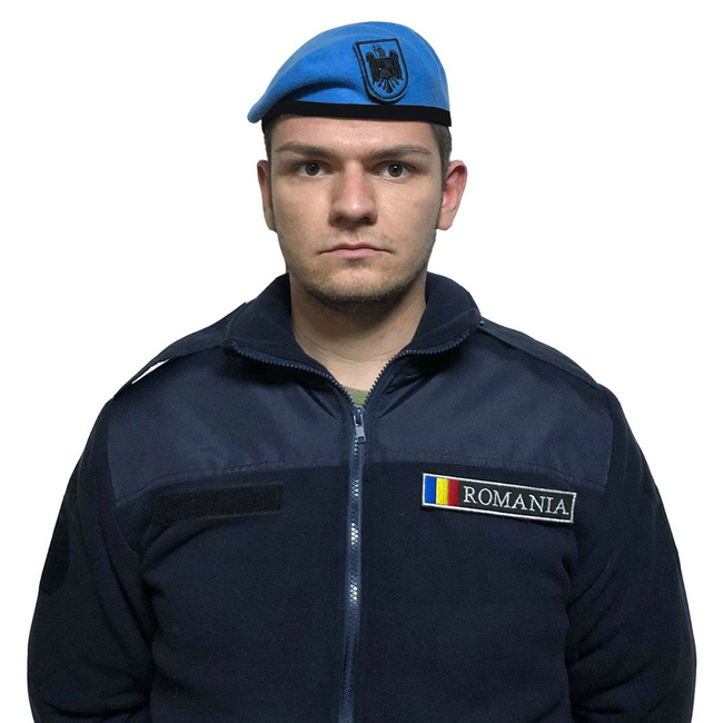 VELCRO BERET - LECTER TACTICAL - BLUE - TEXTILE - MAPN