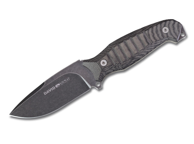 Viper David Evolution Black Micarta Knife 