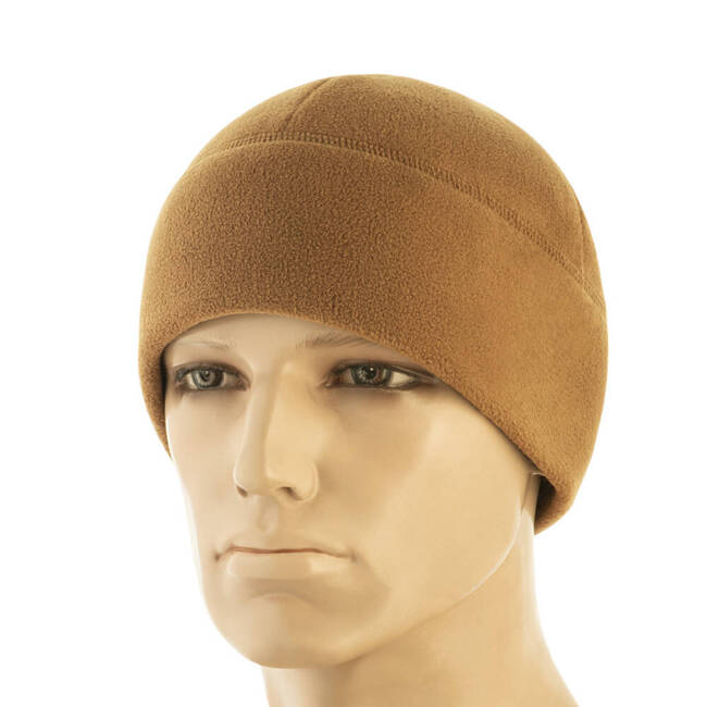 WATCH FLEECE HAT - ELITE BEANIE HAT (320g/m ) WITH SLIMTEX - COYOTE BROWN - M-TAC