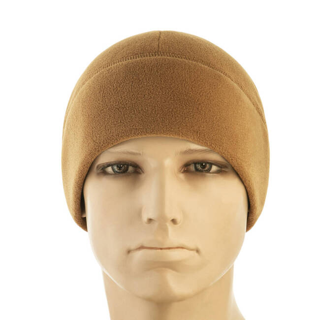 WATCH FLEECE HAT - ELITE BEANIE HAT (320g/m ) WITH SLIMTEX - COYOTE BROWN - M-TAC