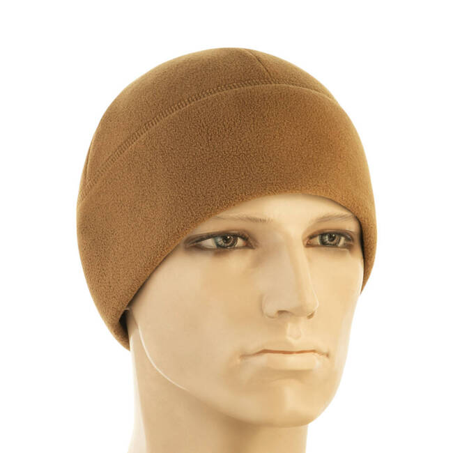 WATCH FLEECE HAT - ELITE BEANIE HAT (320g/m ) WITH SLIMTEX - COYOTE BROWN - M-TAC