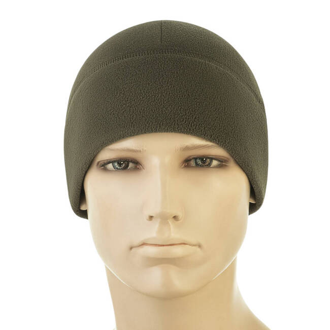 WATCH FLEECE HAT - ELITE BEANIE HAT (320g/m ) WITH SLIMTEX - DARK OLIVE - M-TAC