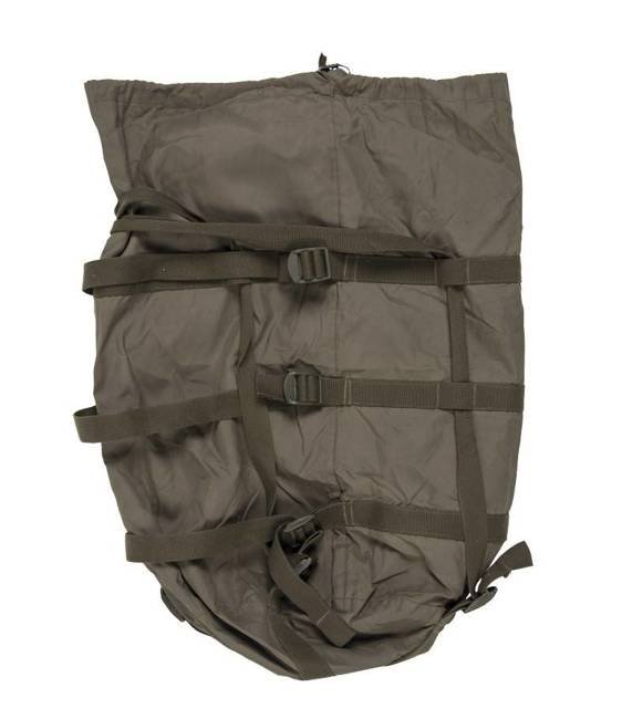 WINTER COMPRESSION SACK FOR SLEEPING BAG - MILITARY SURPLUS FROM GERMAN ARMY - USED