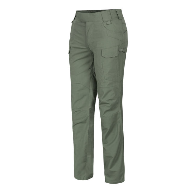 WOMEN'S URBAN TACTICAL PANTS® - UTP® - POLYCOTTON RIPSTOP - Helikon-Tex® - OD (Olive Drab)