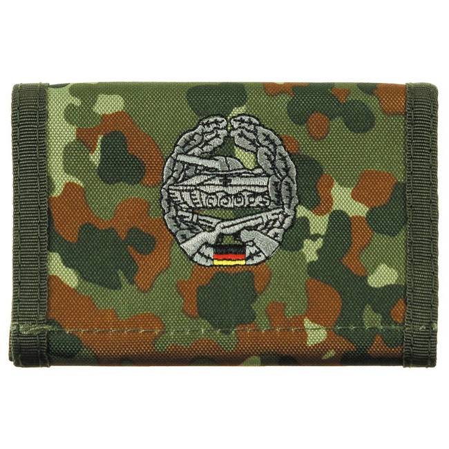 Wallet, BW camo, w/emb, logo O