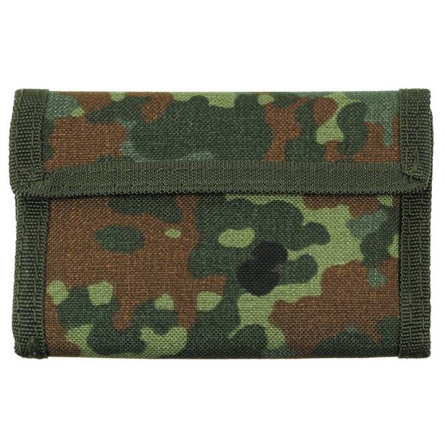 Wallet, BW camo, with velcro