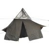 BH Tent Tarpaulin, "Tipi", OD green, used