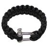 Bracelet, "Para", black, width 2.3 cm