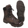 Brit.Combat boots, brown, nylon/leather, used