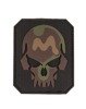 CAMO PVC SKULL 3D PATCH W. HOOK&LOOP CLOSURE