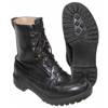 COMBAT BOOTS - UNLINED - BLACK - BRITISH MILITARY SURPLUS - USED