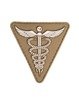 DARK COYOTE PVC MEDICAL 3D PATCH W.HOOK&LOOP CLOS.