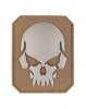 DARK COYOTE PVC SKULL 3D PATCH W.HOOK&LOOP CLOSURE