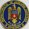 Emblema Inspectoratul de jandarmi judetean Mehedinti, emblema IJJ MEHEDINTI, cu aplicare termica
