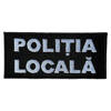 Emblema POLITIA LOCALA, cu aplicare tip Velcro (cu scai) - 11 x 5 cm 