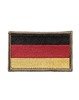 FABRIC PATCH, INSIGNIA WITH HOOK&LOOP CLOSURE - FLAG OF GERMANY - Mil-Tec® - LARGE