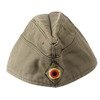 FIELD CAP - MILITARY SURPLUS FROM GERMAN ARMY - GREEN OD - USED