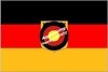 FLAG (91 x 152) cm GERMANY W/ EAGLE