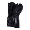 MOTORCYCLE BLACK GLOVES - MILITARY SURPLUS FROM EAST GERMAN ARMY - USED