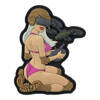 PATCH TACTICAL GIRL ?6 PVC - FULL COLOR - M-TAC