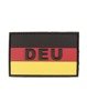 PVC 3D PATCH WITH HOOK&LOOP CLOSURE - FLAG OF GERMANY "DEU" - COLORED - Mil-Tec® - LARGE