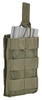 SINGLE MAGAZINE POUCH - CAL. 5.56 - WITH QUICK EXTRACTION - DEFCON 5® - OD GREEN